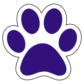 Paw Sticker (Purple)